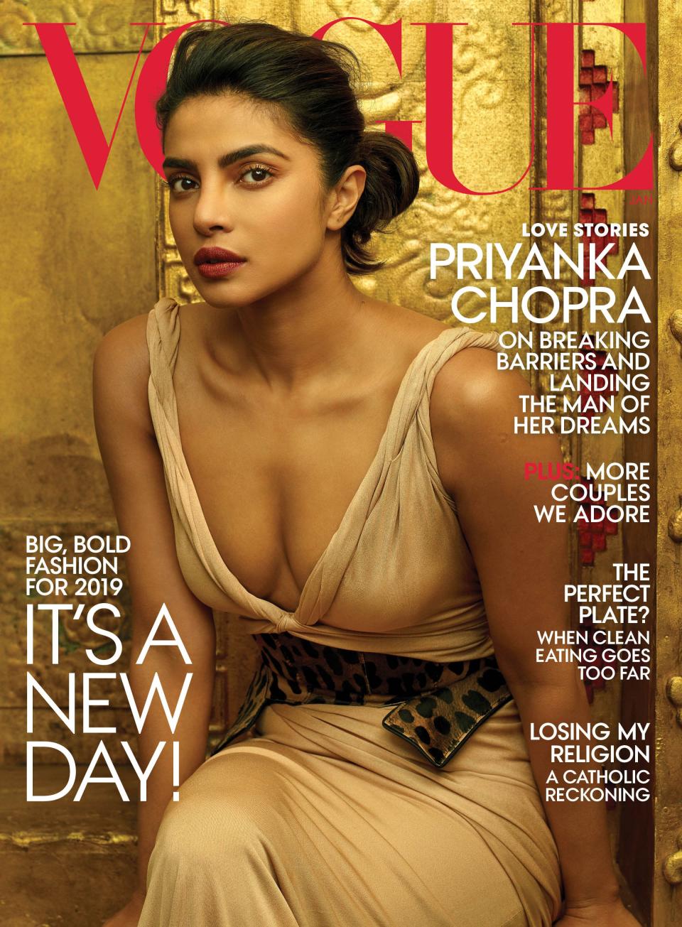 Priyanka Chopra Vogue Cover Photographed by Annie Leibovitz