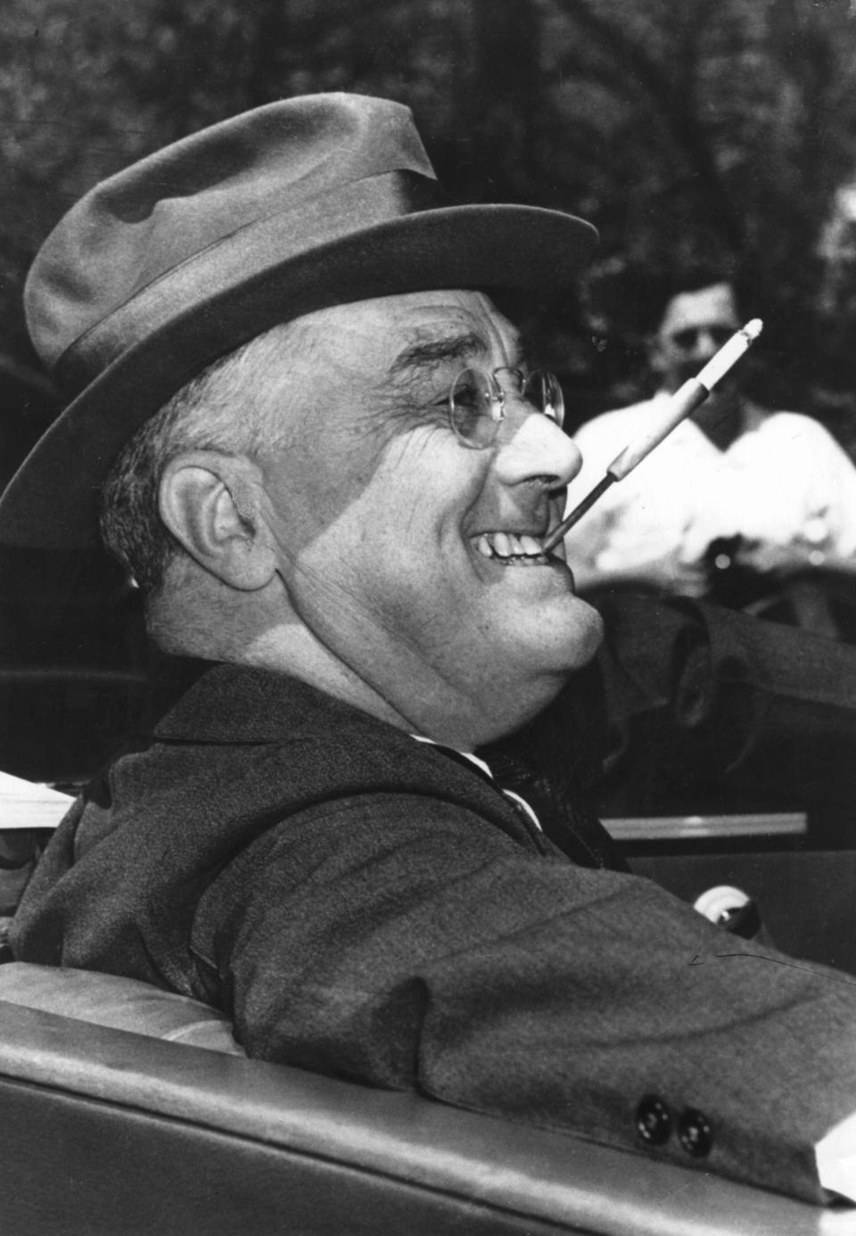 President Franklin D. Roosevelt in Warm Springs, Ga., in 1939.