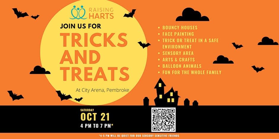 Raising Harts, a group dedicated to supporting families with autistic neurodiverse children, is hosting a Halloween party Saturday, Oct. 21, 2023.