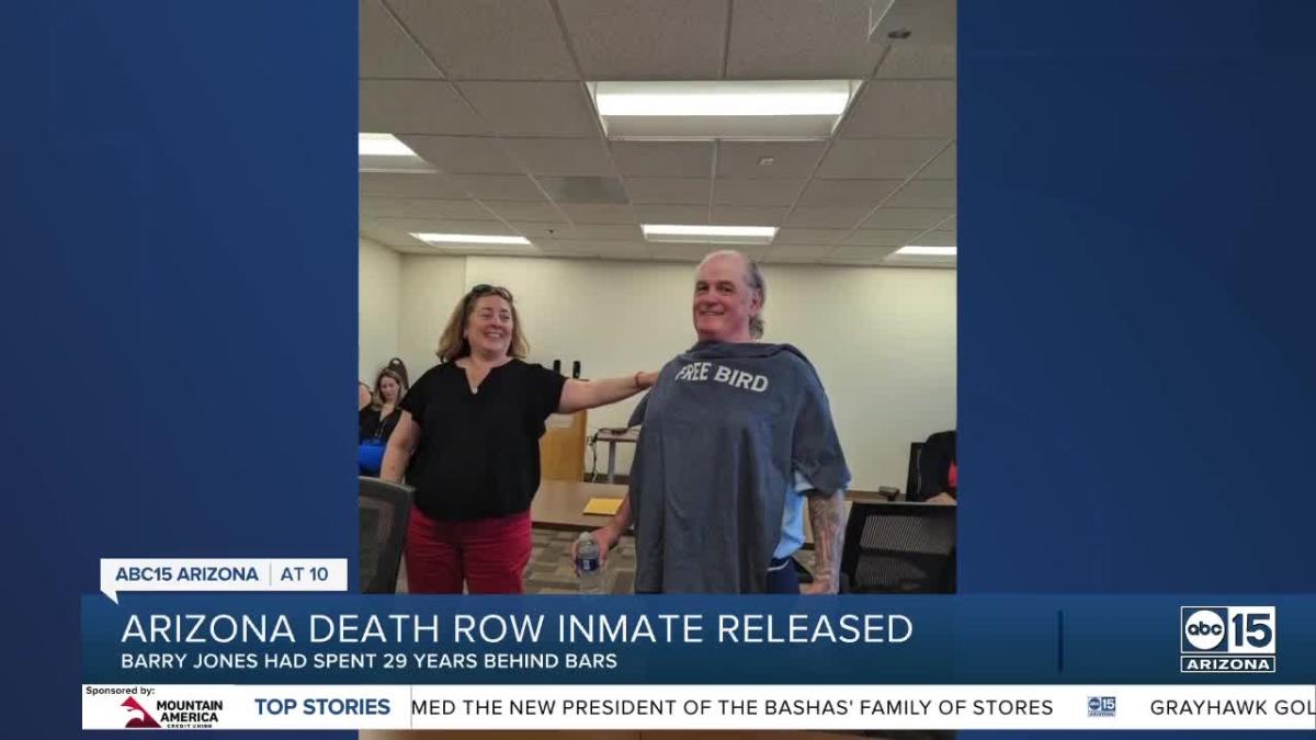 Arizona death row inmate released