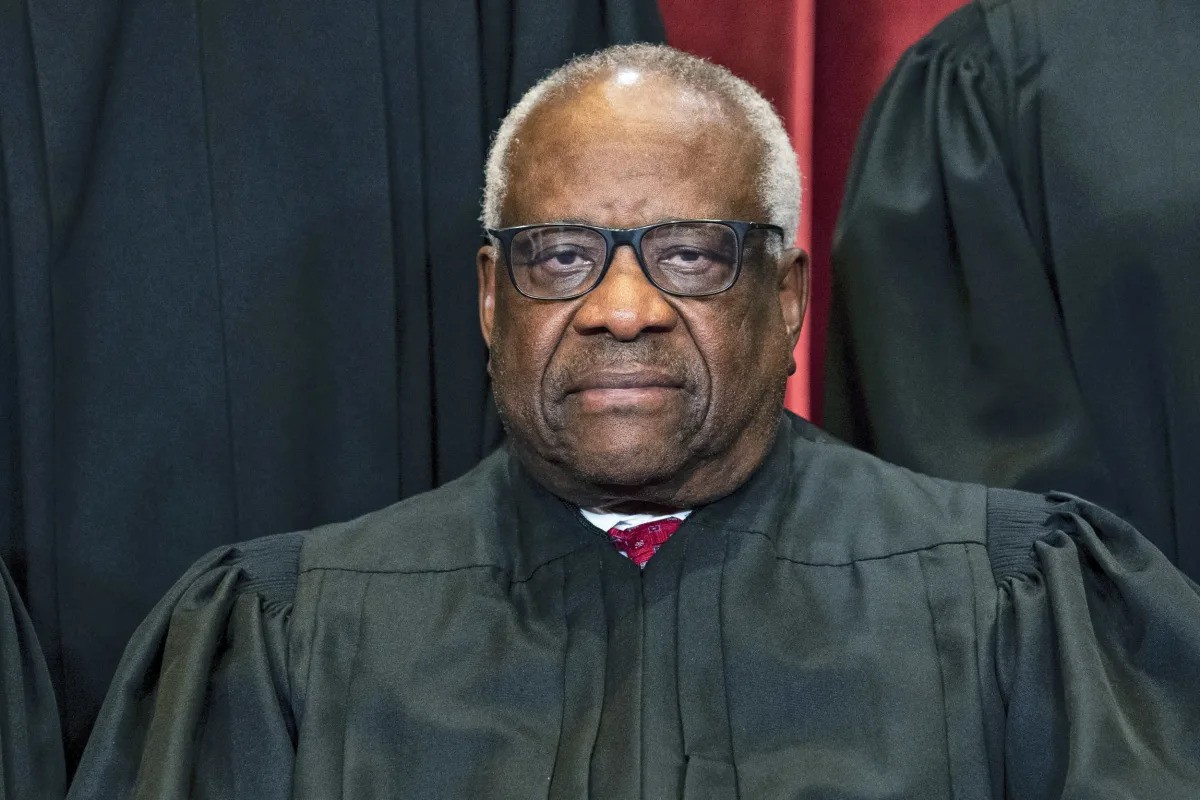 Justice Thomas cites debunked claim that Covid vaccines are made with cells from..