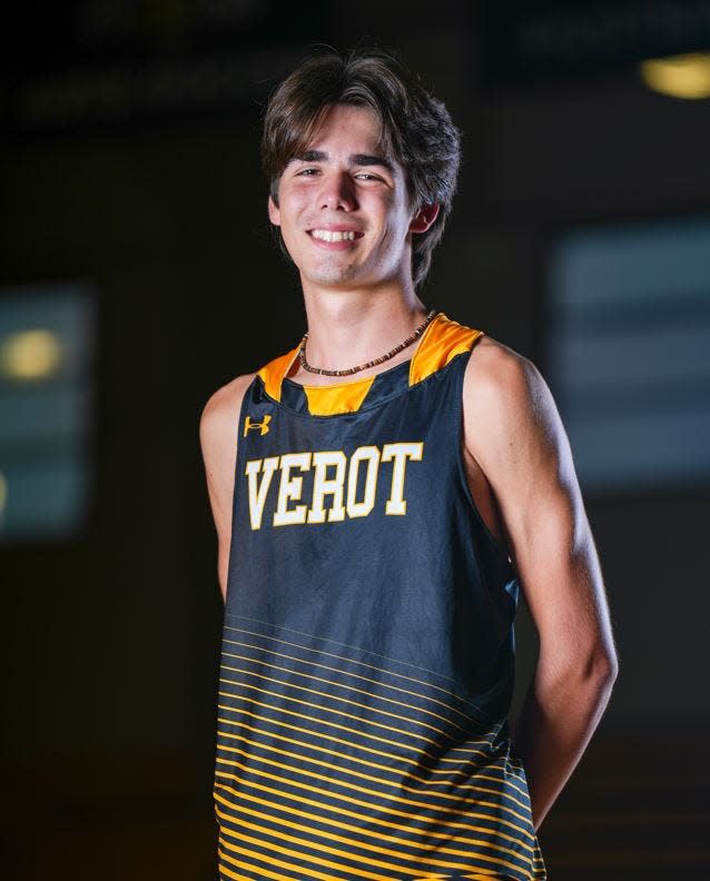 Bishop Verot cross country runner Grayson Tubbs