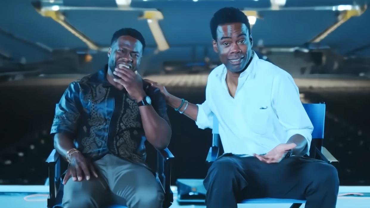  Kevin Hart and Chris Rock in Kevin Hart & Chris Rock: Headliners Only. 