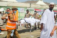 Pilgrims at the scene of a stampede that left at least 717 dead blamed the Saudi authorities and some said they were afraid to continue the hajj rituals