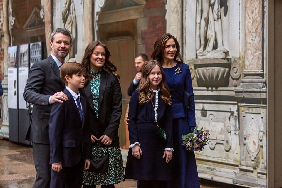 crown princess mary and family