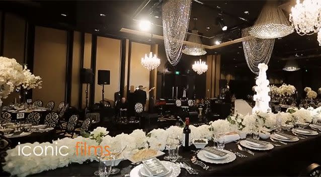 The reception was reportedly held at Sydney’s Doltone House. Source: Iconic Films/ YouTube