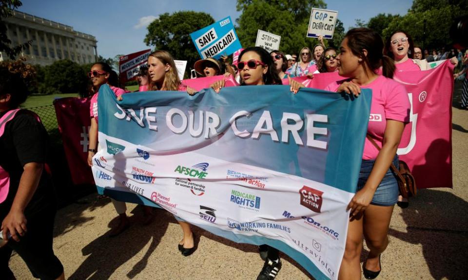 Planned Parenthood said of the proposal: ‘Trumpcare will put contraception out of reach for many women.’