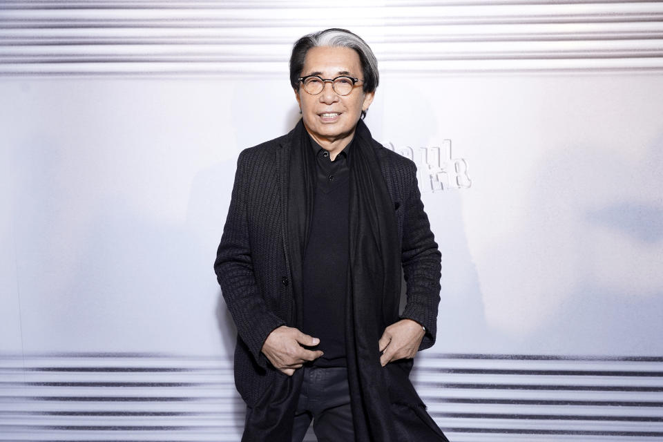 PARIS, FRANCE - JANUARY 22: Kenzo Takada attends the Jean-Paul Gaultier 50th Birthday Cocktail and Party at Theatre du Chatelet on January 22, 2020 in Paris, France. (Photo by Francois Durand/Getty Images For Jean-Paul Gaultier)