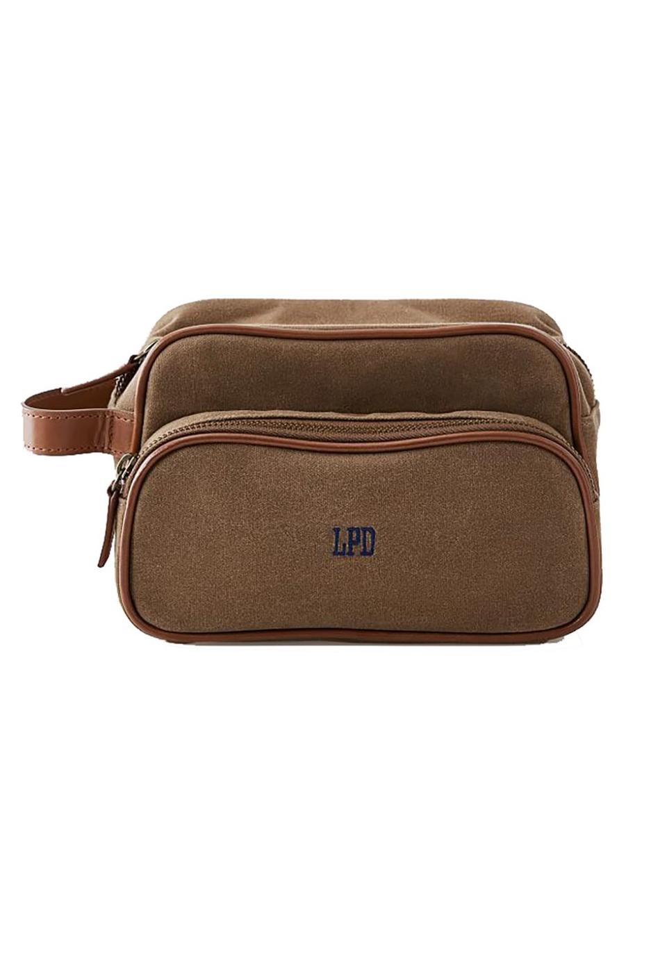 Monogrammed Travel Pouch