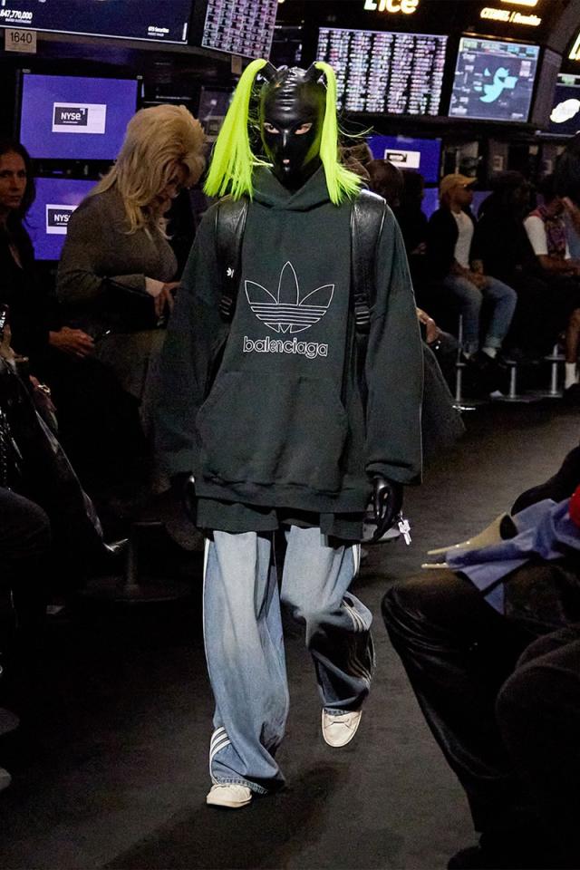 Balenciaga Unveils adidas Collab on NYC Runway