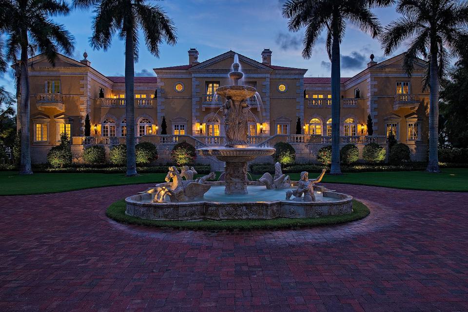 John R. Wood Properties sold this five-bedroom, eight-bath 15,264 square foot Port Royal residence at 3100 Gordon Drive in February 2021 for $39 million.