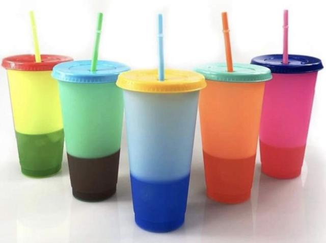 TAL Color Changing Cups 24oz, 4 Pack Summer Lovin 
