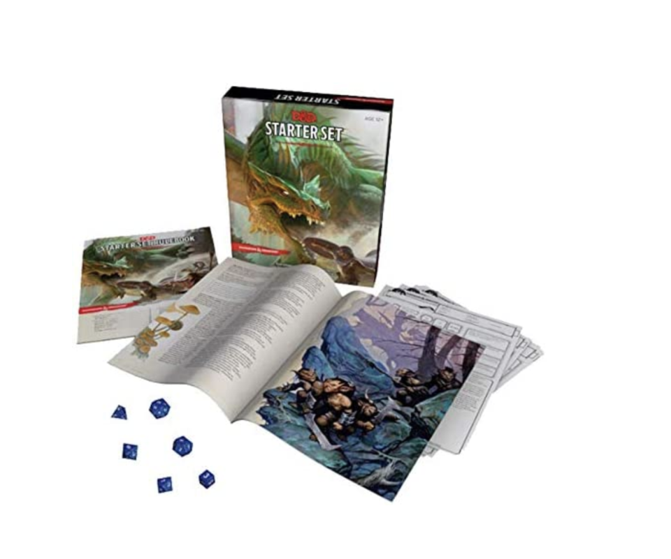 Dungeons and Dragons Starter Set 5ª edición – DND Starter Kit. (Foto: Amazon)