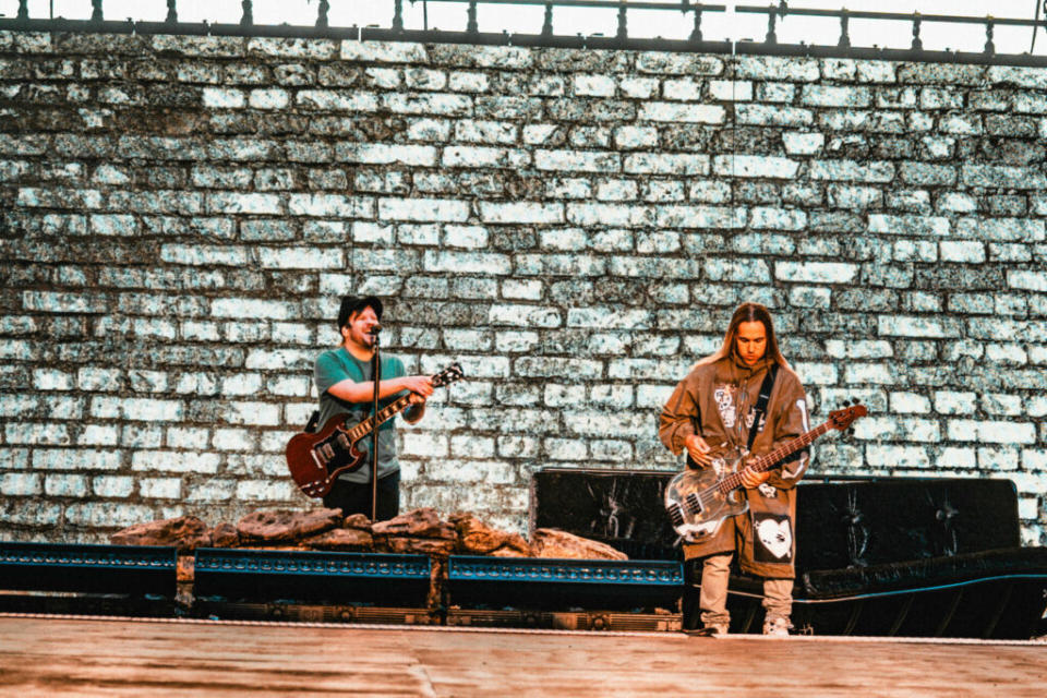 Fall Out Boy’s headline set was a dream… (Picture: Stuart Garneys for Rolling Stone UK)