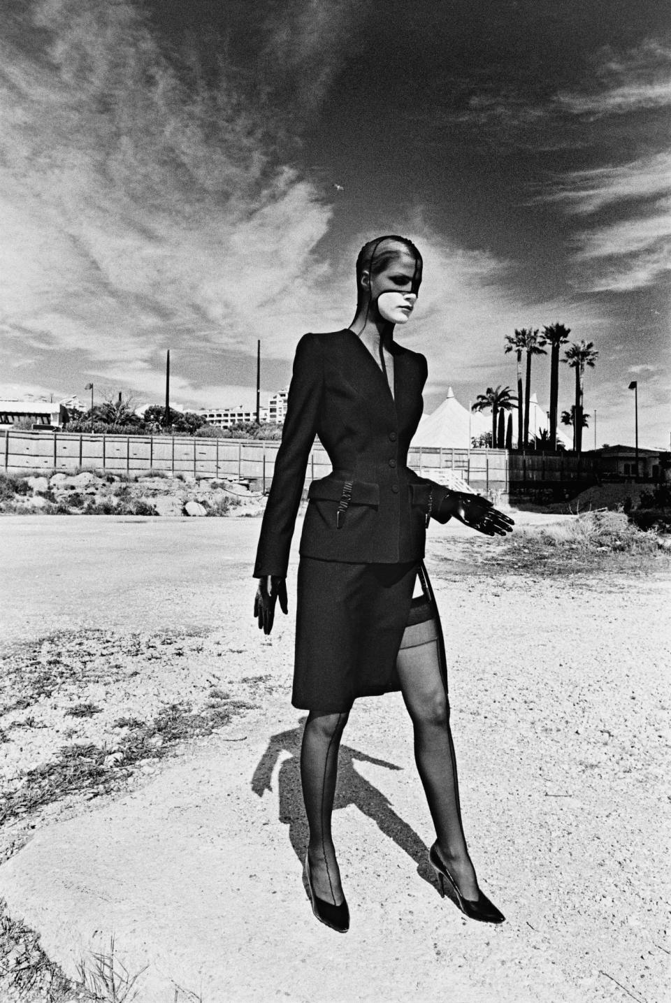 Hemut Newton shot the catalogue for the designer’s “Lingerie Revisited” fall 1998-99 collection.