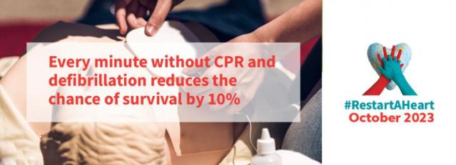 Learn how to save a life and Restart A Heart with CPR and