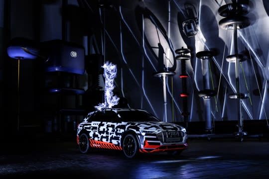 續航力破400km Audi e-tron prototype創電動車新格局