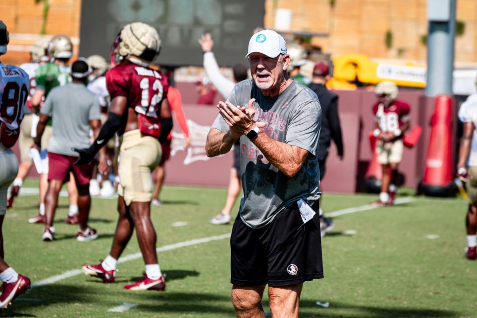 Former Florida State quarterback and Middle Tennessee head coach Rick Stockstill is director of scouting for offense with the Seminoles in 2024.