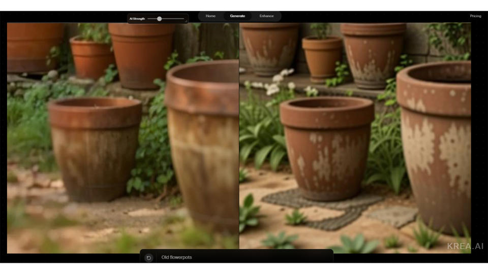 AI Photoshop tutorial; garden pots