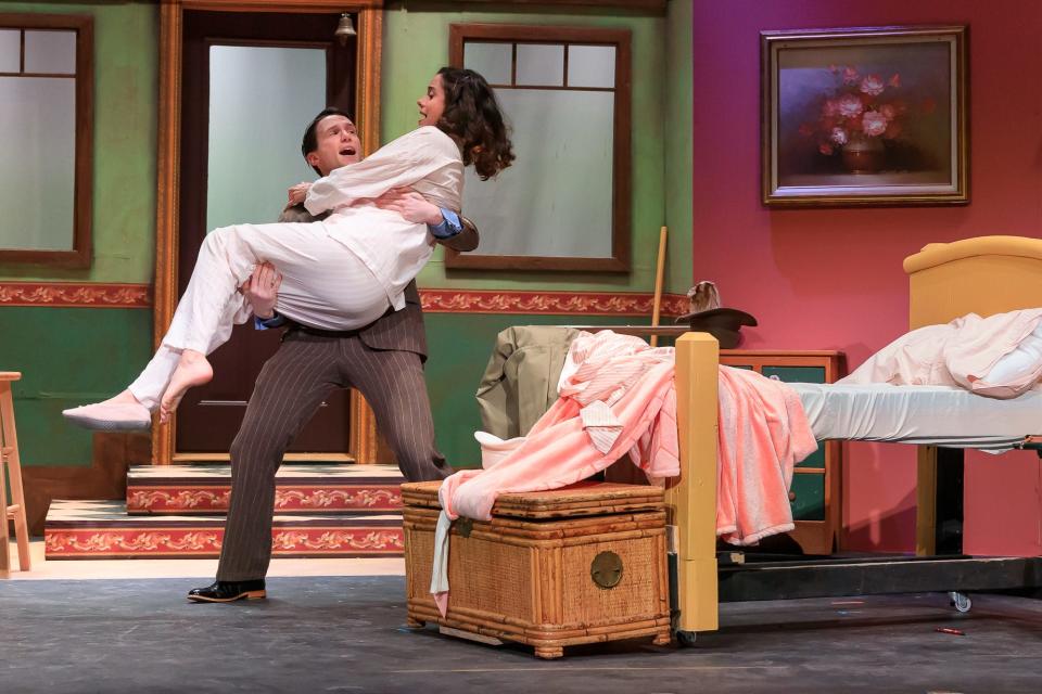 A scene from Priscilla Beach Theatre's dress rehearsal of "She Loves Me."