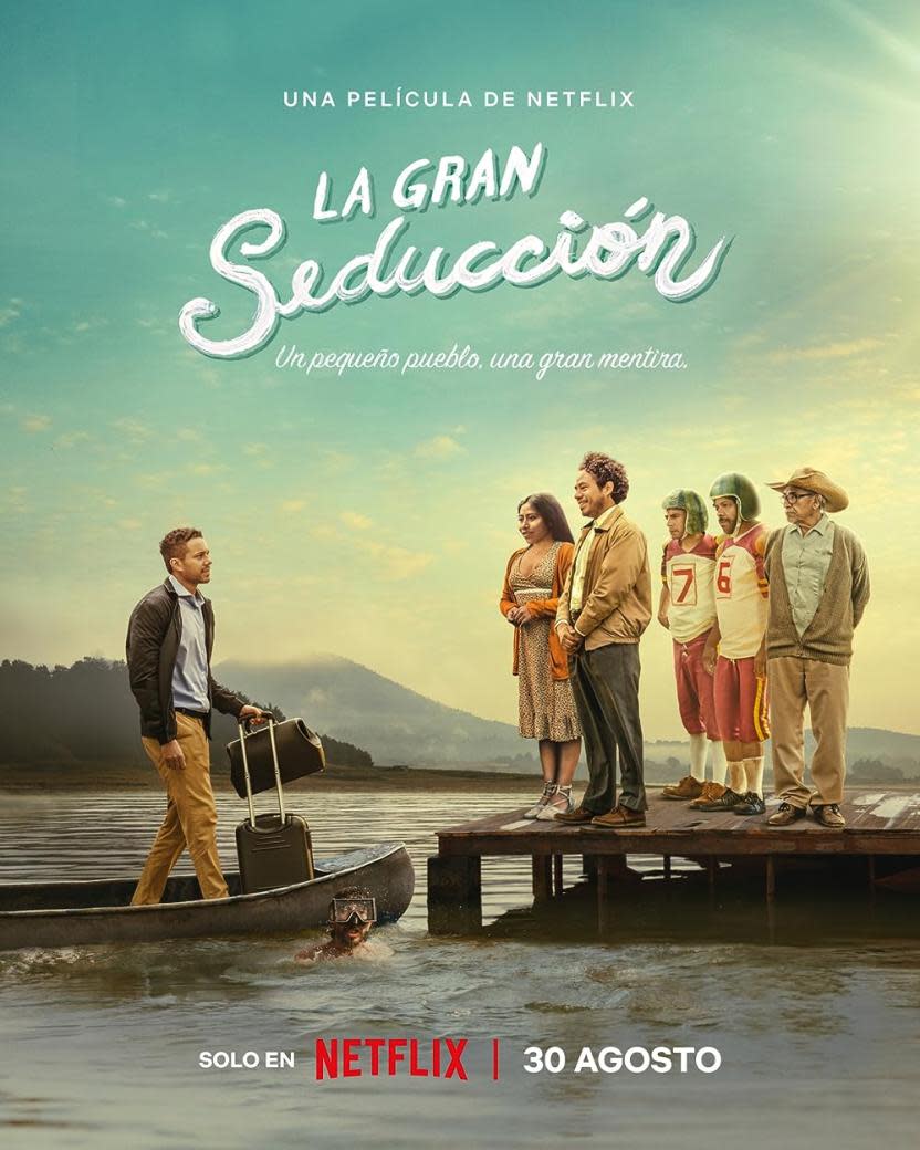 Póster oficial de La Gran Seducción (Fuente: IMDb)