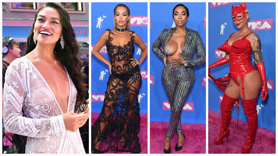 Most naked looks at the MTV VMAs