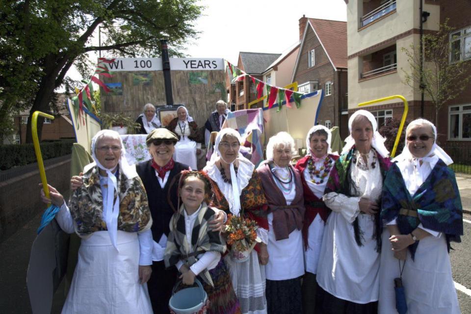 Watford Observer: Ricky week parade 2015 - West Hyde and Maple Cross WI. Image: Three Rivers Museum/Les Mead