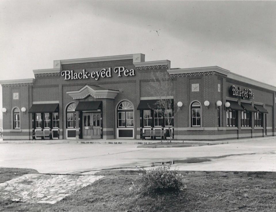 The Black-eyed Pea restaurant in February 1991 shortly before it opened on the corner of South Padre Island Drive and Everhart Road in Corpus Christi.