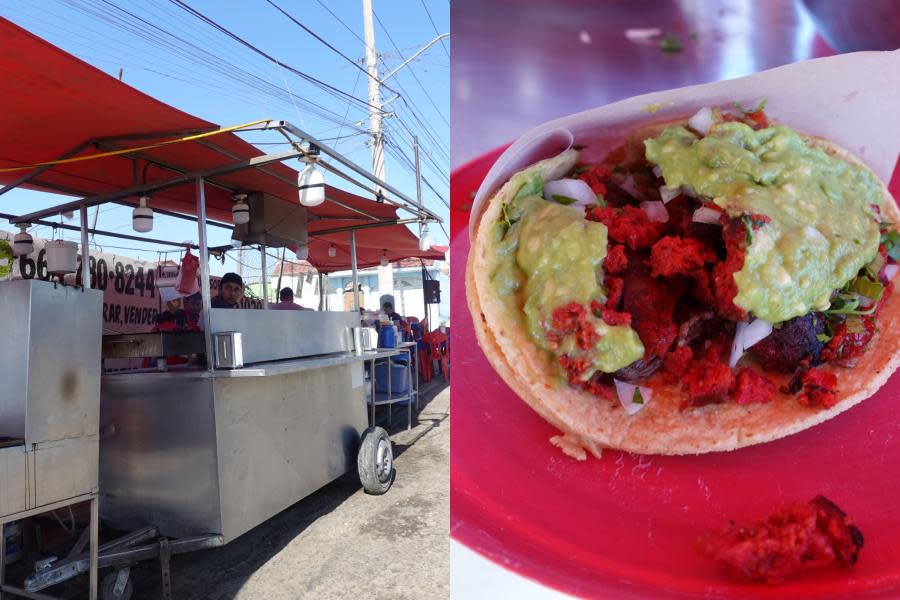 "Tacos San Pablito" en Tijuana sirve su taco de chorizo con deliciosas tortillas de maíz hechas a mano