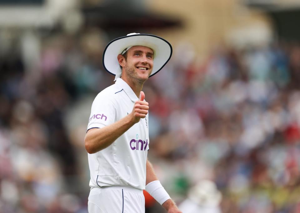 Broad took to the field one last time on Monday (Getty Images)