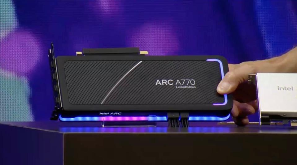 Intel宣布Arc A770桌機版顯示卡將於10/12正式推出，建議售價將從329美元起跳