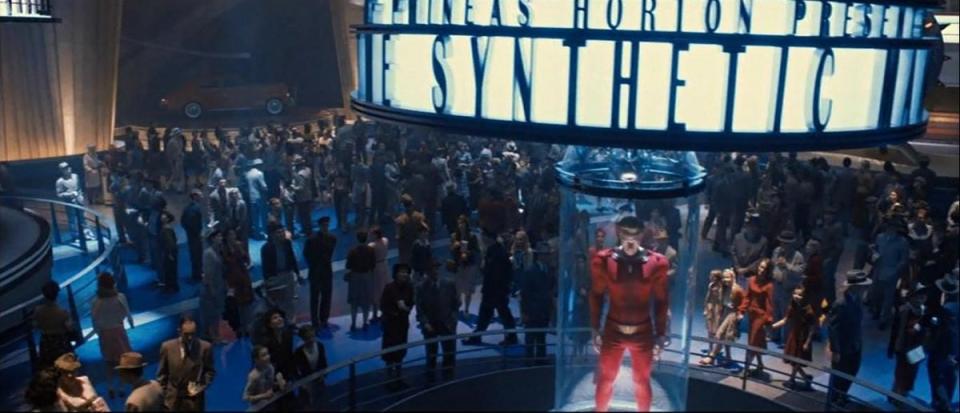 The Human Torch Easter egg in Captain America: The First Avenger.