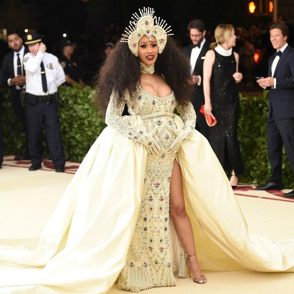 Cardi B at the 2018 Met Gala