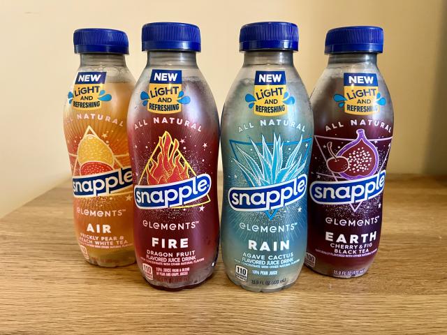 Snapple White Tea, Prickly Pear & Peach, Air