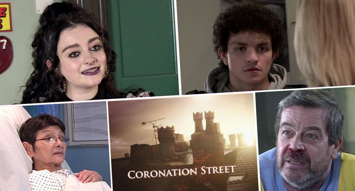 It's a busy week ahead on the cobbles. (ITV)
