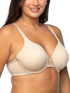 WingsLove Women's Moulded Strapless Bra 1/2 Cup Underwire Contour