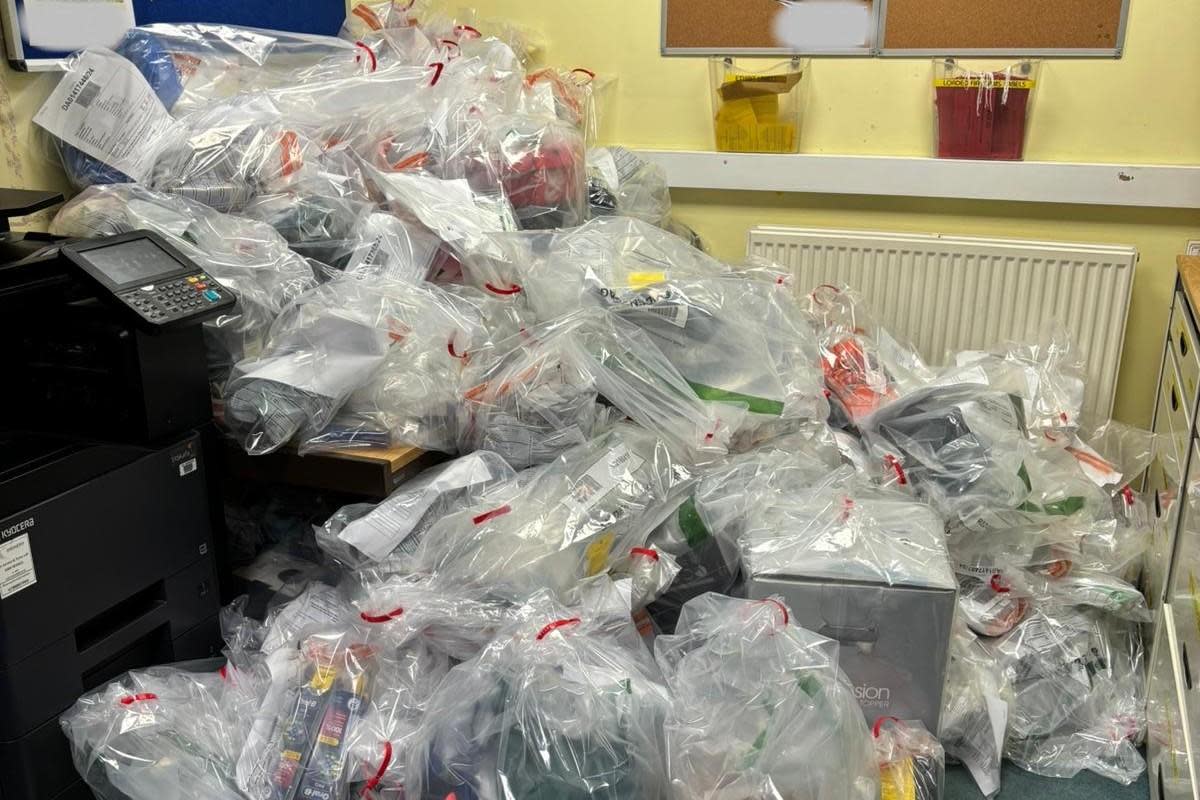 More than 300 stolen goods were recovered <i>(Image: Thames Valley Police)</i>