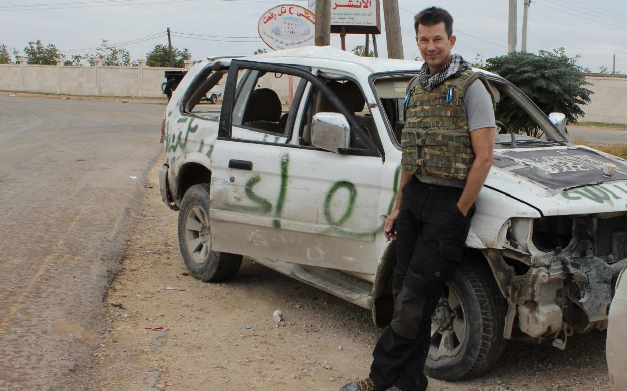 Freelance British photojournalist John Cantlie has not been sighted in two years - AP