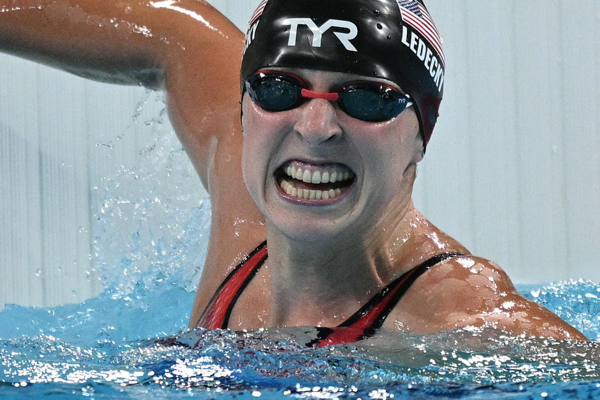 Katie Ledecky still untouchable in 1500m freestyle as she wins 2024 Paris Olympics gold