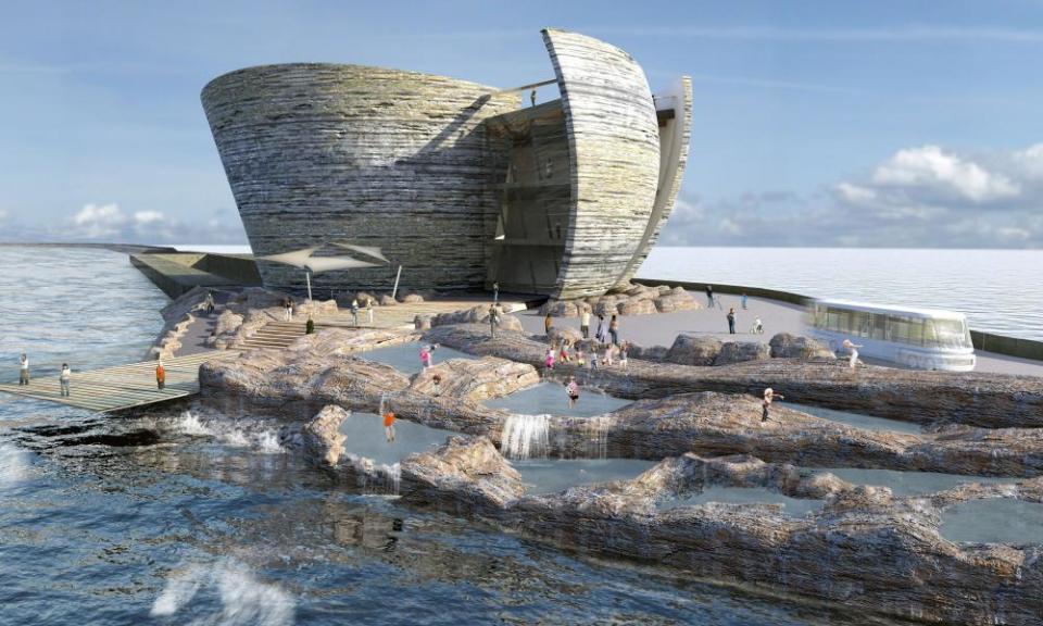 <span>Photograph: Tidal Lagoon Power/PA</span>