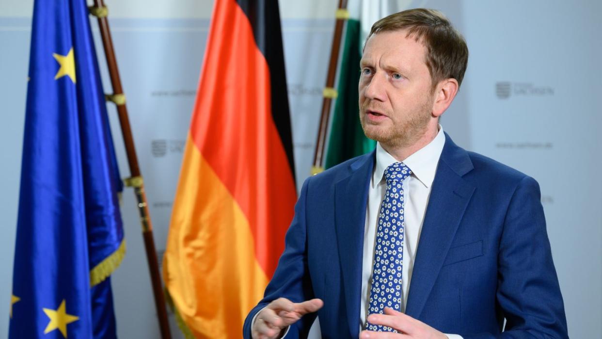 Michael Kretschmer rät der CDU in Sachsen-Anhalt zum höheren Rundfunkbeitrag.