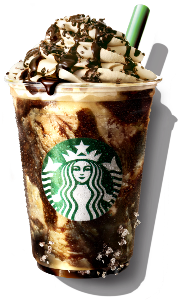 The Adorable Mini (10 ounce) Frappuccino. 