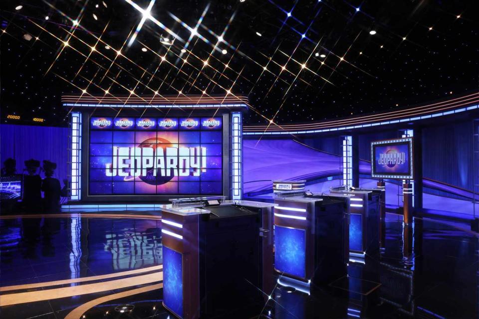 <p>CBS</p> Jeopardy 