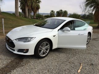 2014 Tesla Model S owned by Tom + Jeff of Palm Springs, California