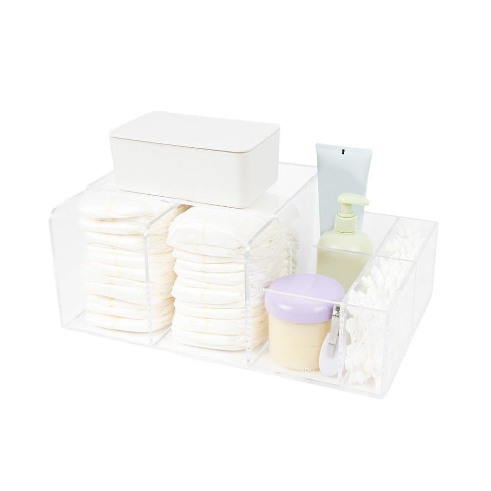 Lucite Plexi Diaper Caddy