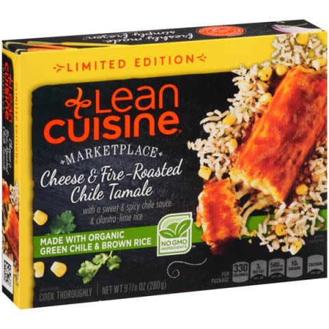 Lean Cuisine: Cheese & Fire-Roasted Chile Tamale