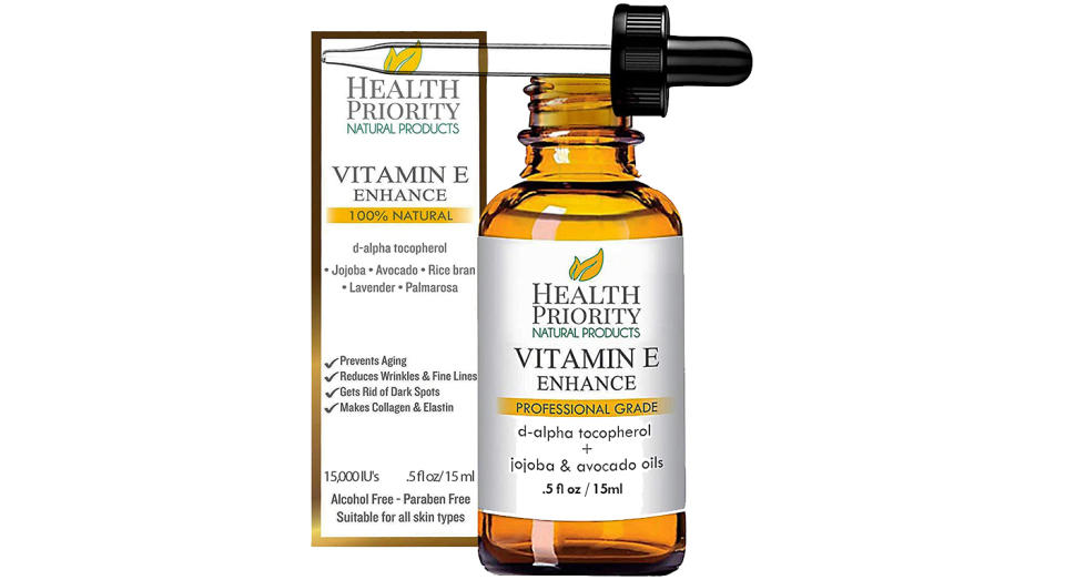 Natural & Organic Vitamin E Oil For Your Face & Skin 