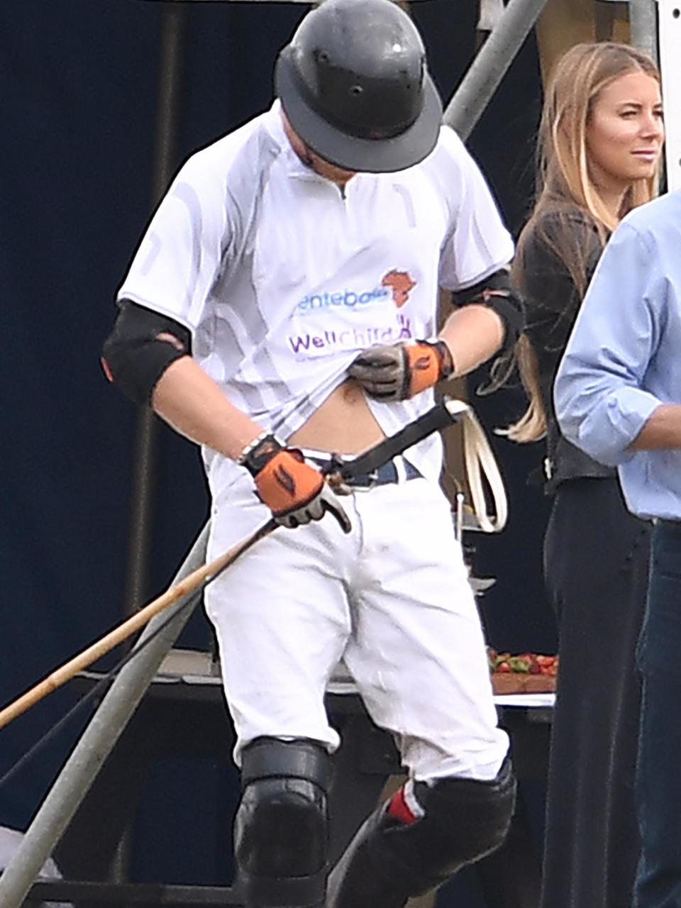 It's serious: Meghan and Harry at the polo