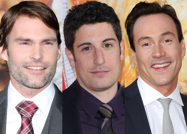 Seann William Scott, Chris Klein, Eddie Kaye Thomas and Jason Biggs