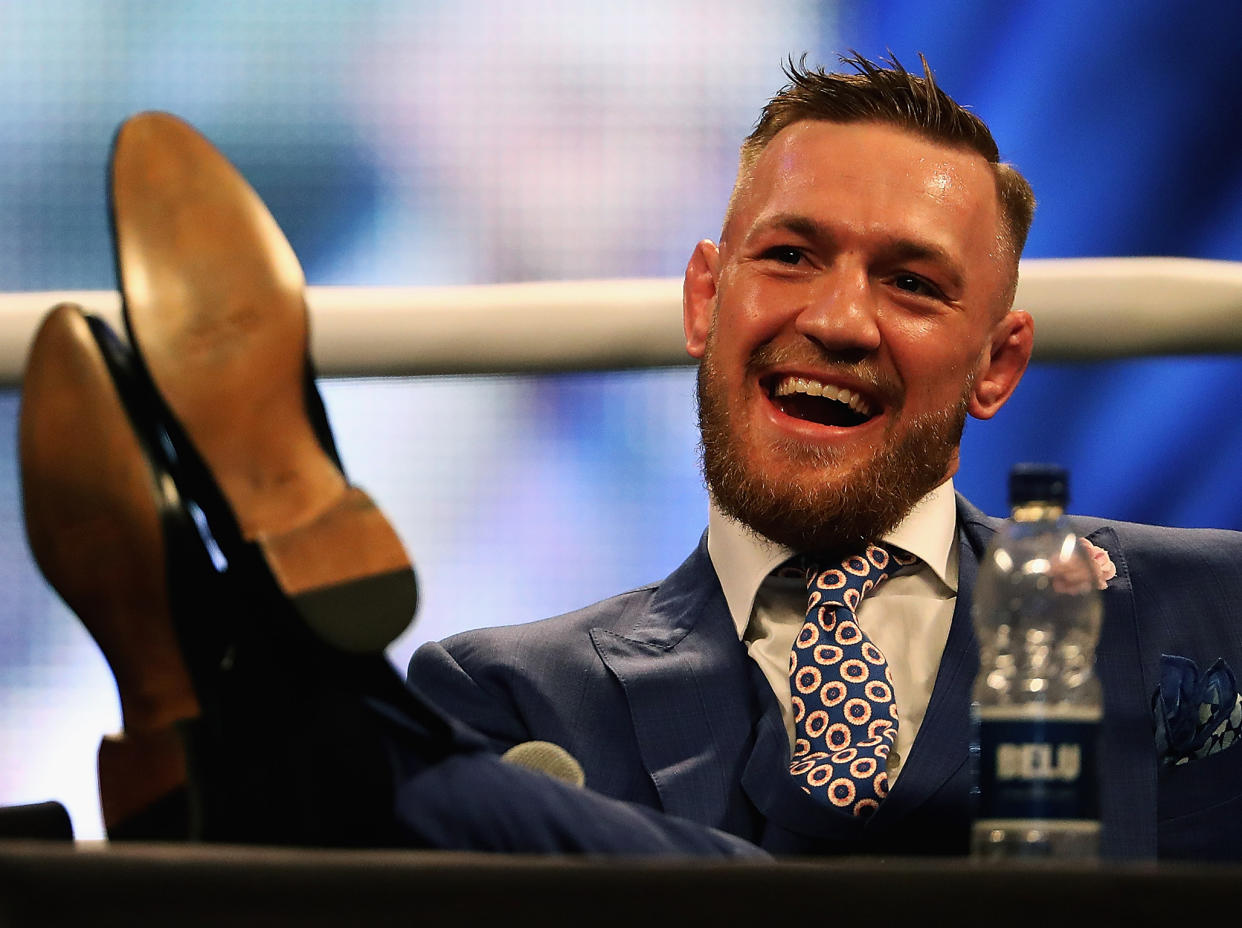 McGregor is open to the idea of rematching Mayweather in the UFC: Getty